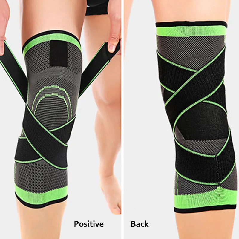 1 Pair Men Women Knee Support Compression Sleeves Joint Pain Arthritis Relief Running Fitness Elastic Wrap Brace Knee Pads With