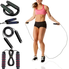 10 x Skipping Ropes Jump Rope Adjustable Fitness Cable Speed Bulk