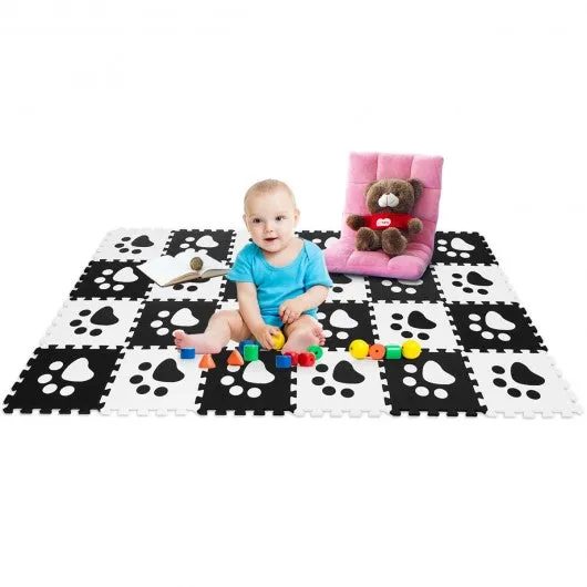 24 Pieces Baby Kids Carpet Puzzle Exercise Mat