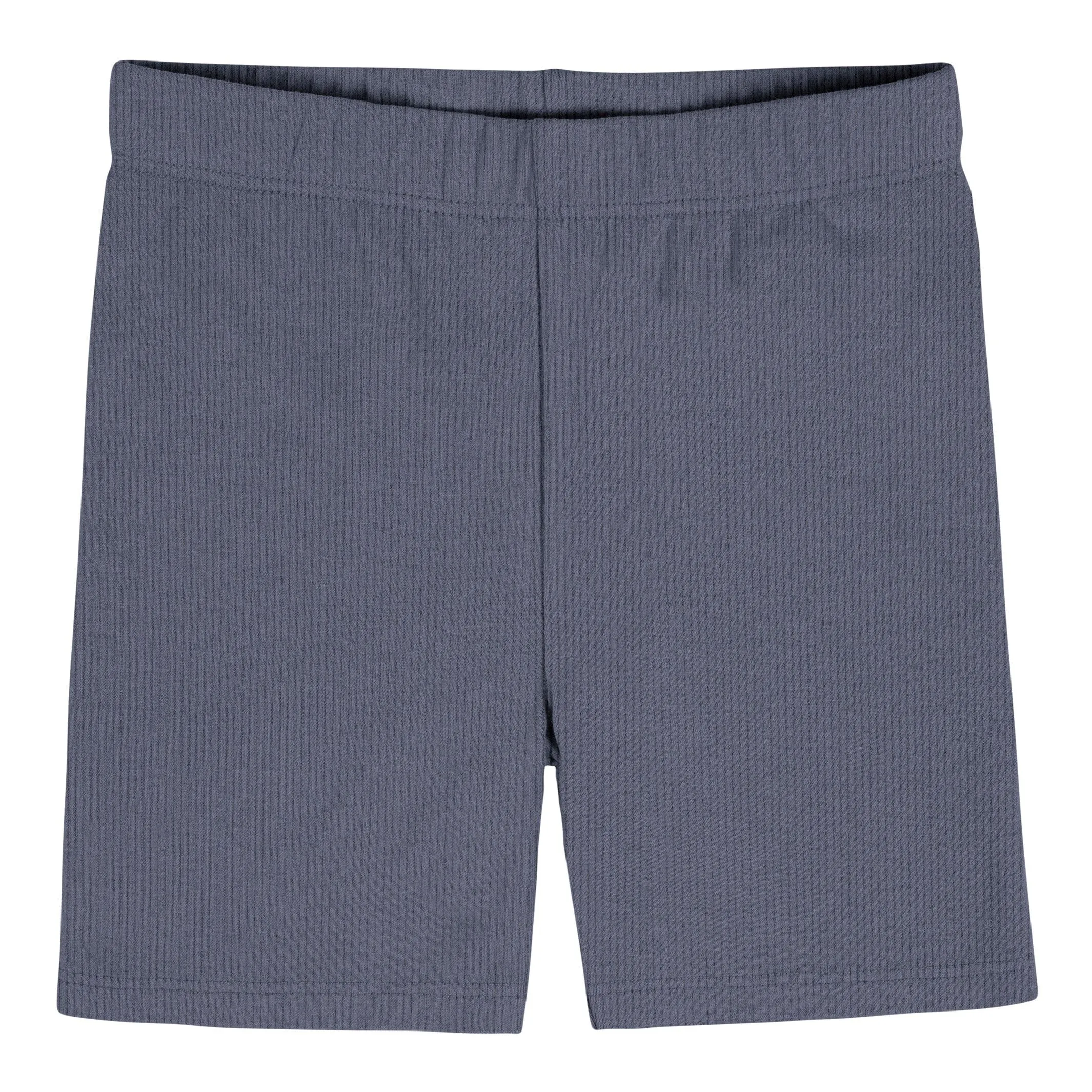 3-Pack Toddler Girls Navy, Dark Gray Heather, & Ivory Bike Shorts