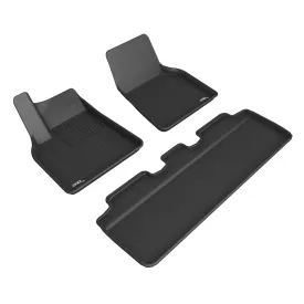 3D MAXpider Kagu Series Custom Fit Floor Mat Liner Set for 2021-2023 Tesla Model Y