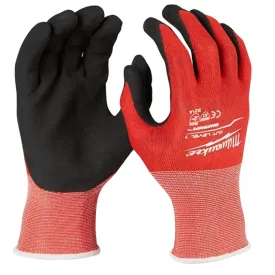 48-22-8902 Milwaukee Cut Level 1 Nitrile Dipped Gloves - Large