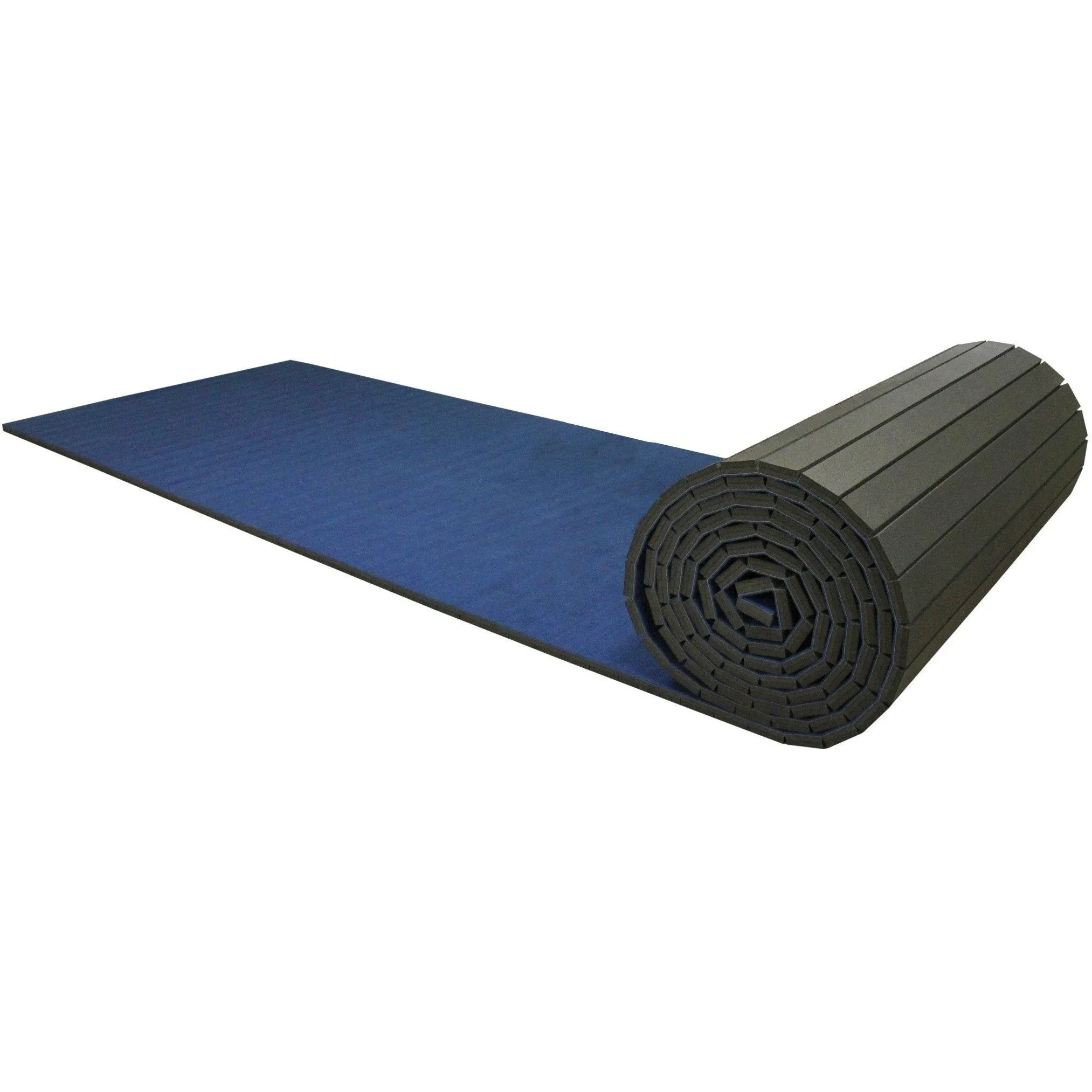 6 metre Cannons UK Rollaway Gymnastics Wrestling Martial Arts Mat Vinyl Top Blue or Black