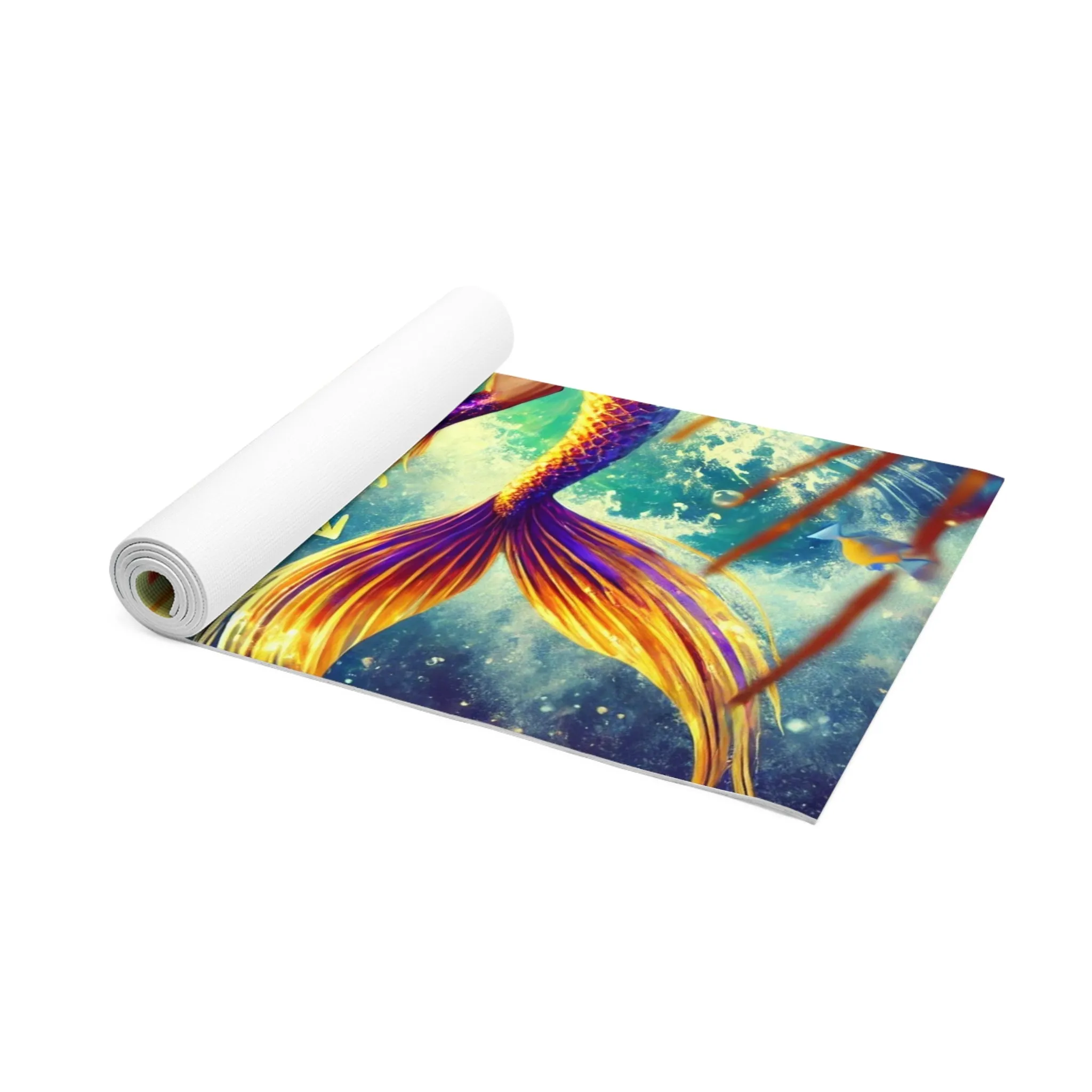 Adventurous Spirit: The Sagittarius Merman Yoga Mat