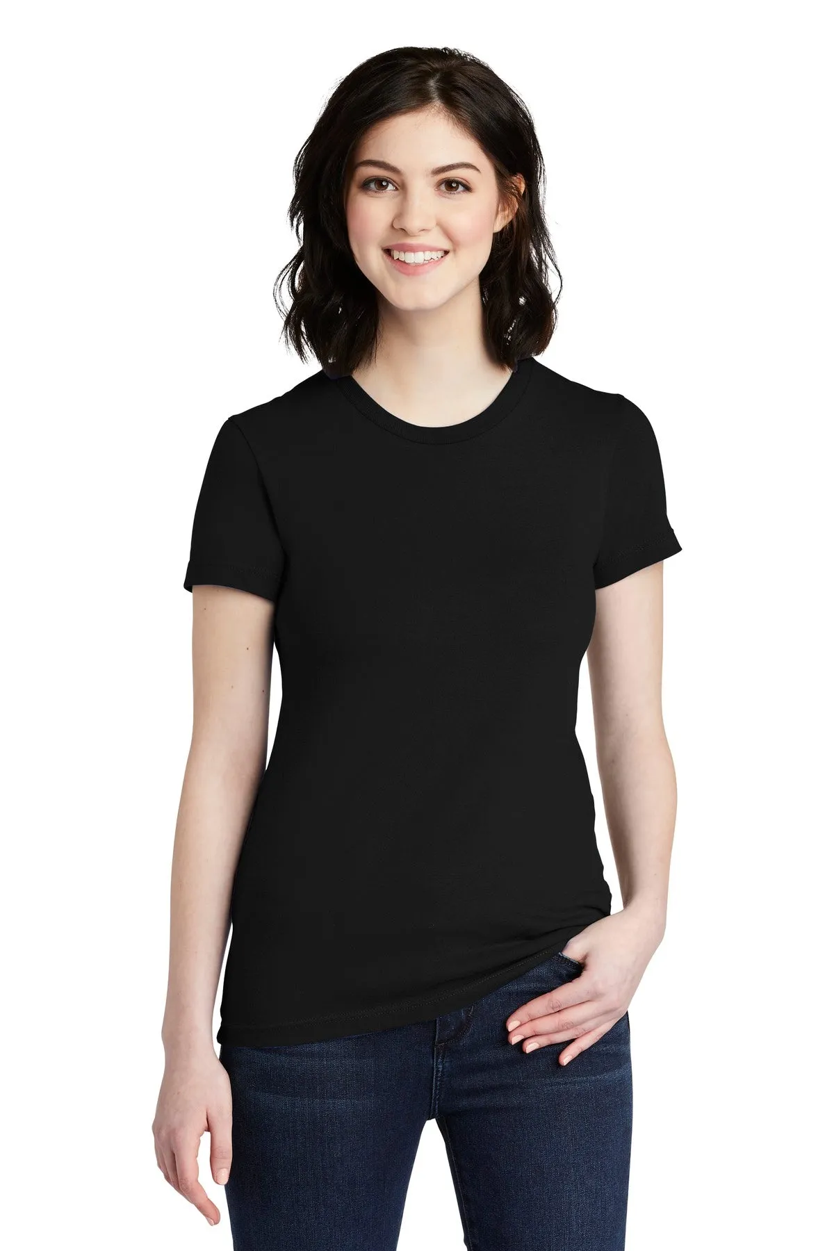 American Apparel  Womens Fine Jersey T-Shirt 2102W