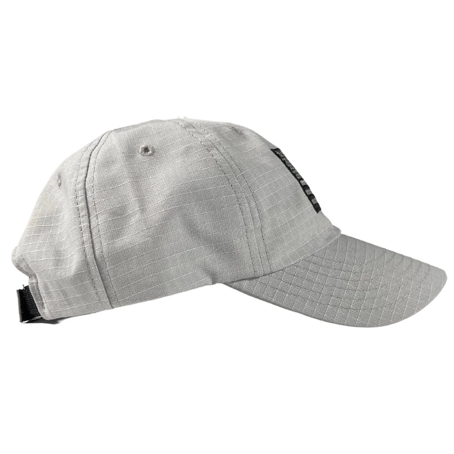 American Flag Silver Full Fabric Ripstop Range Hat