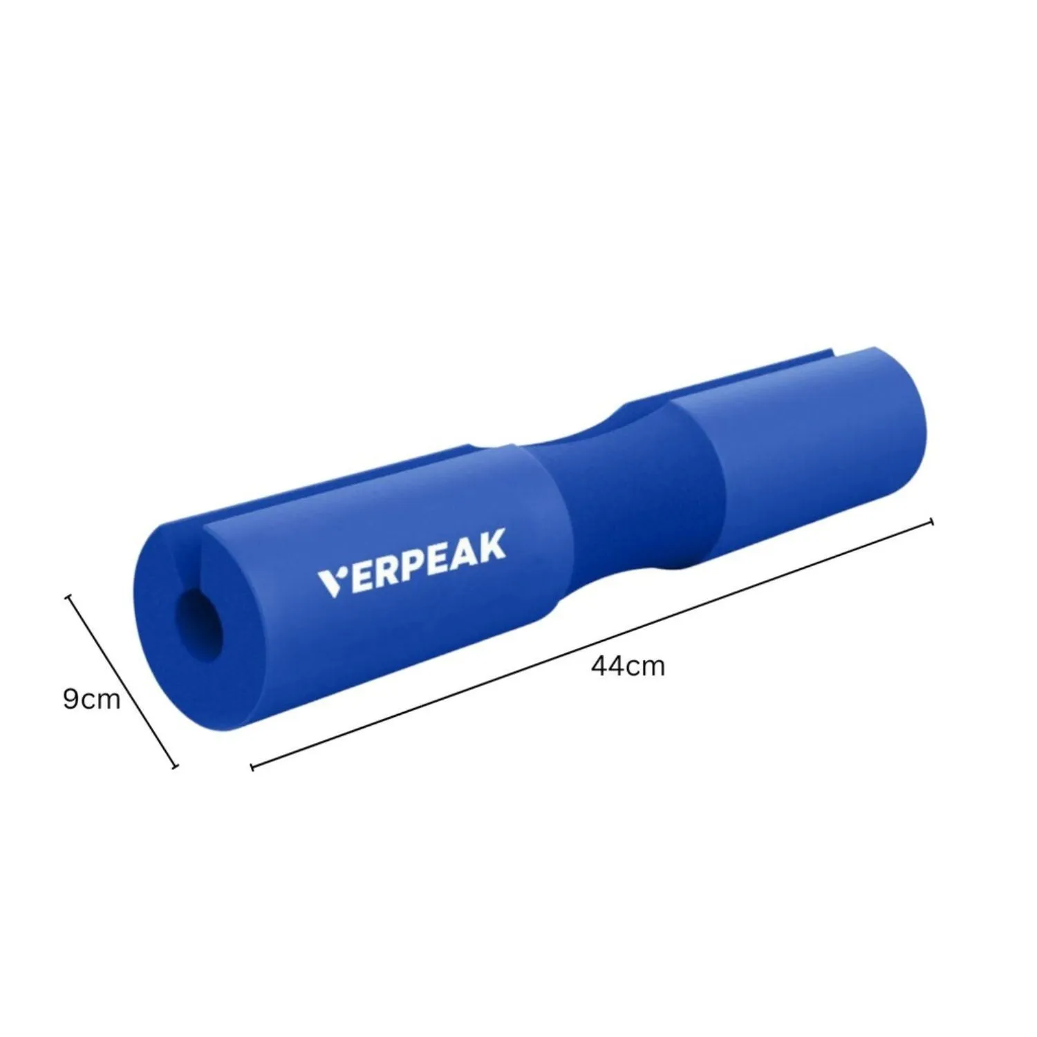 Anti-Slip Foam Barbell Squat Pad, Lightweight, Blue - VERPEAK