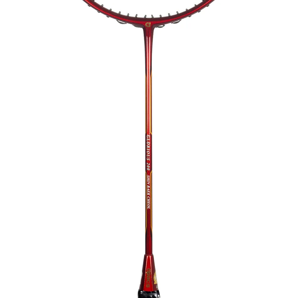 Apacs Glorious 200 Shin Baek Cheol Players Series Badminton Racquet - Unstrung