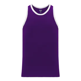 Athletic Knit (AK) B1325L-220 Ladies Purple/White League Basketball Jersey