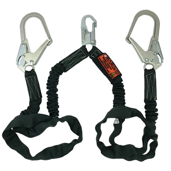 Bashlin Arc Flash 6' FR Twin Leg Lanyard - 2828-6HL