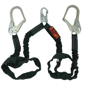 Bashlin Arc Flash 6' FR Twin Leg Lanyard - 2828-6HL