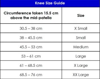 Bodyworks Knee Rotary Ligament Non Hinged Knee Joint Support