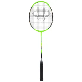 Carlton Carbotec 6300 Strung Badminton Racket - Green/Black