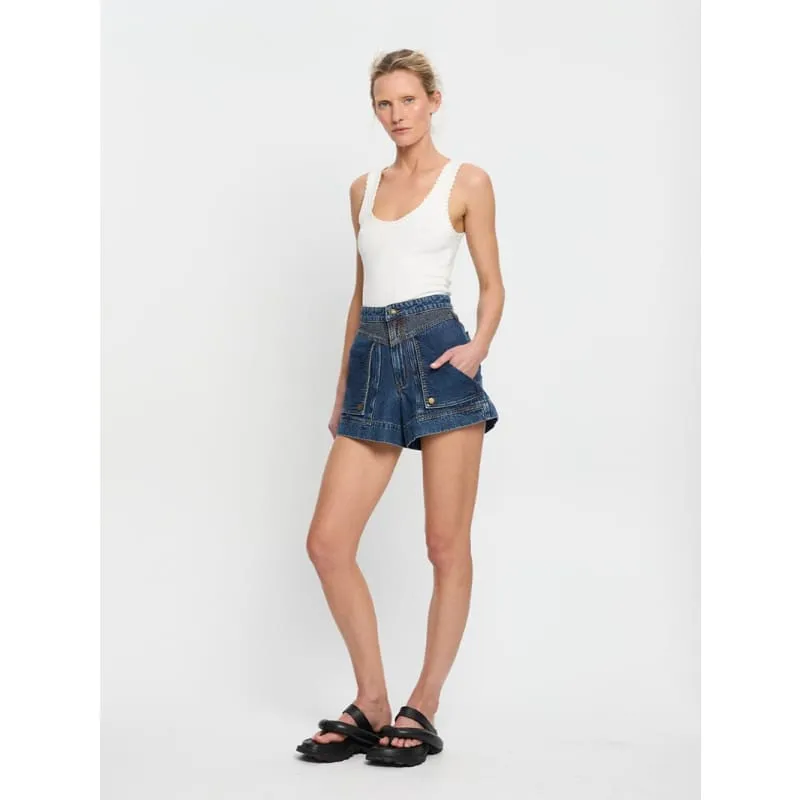 Celene Denim Short | Indigo