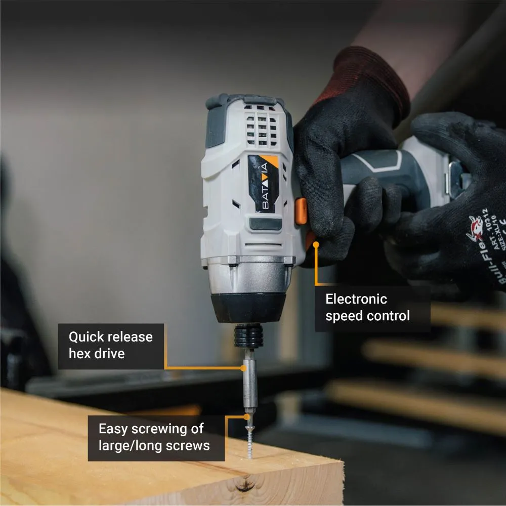 Cordless Impact Driver 18V 150Nm