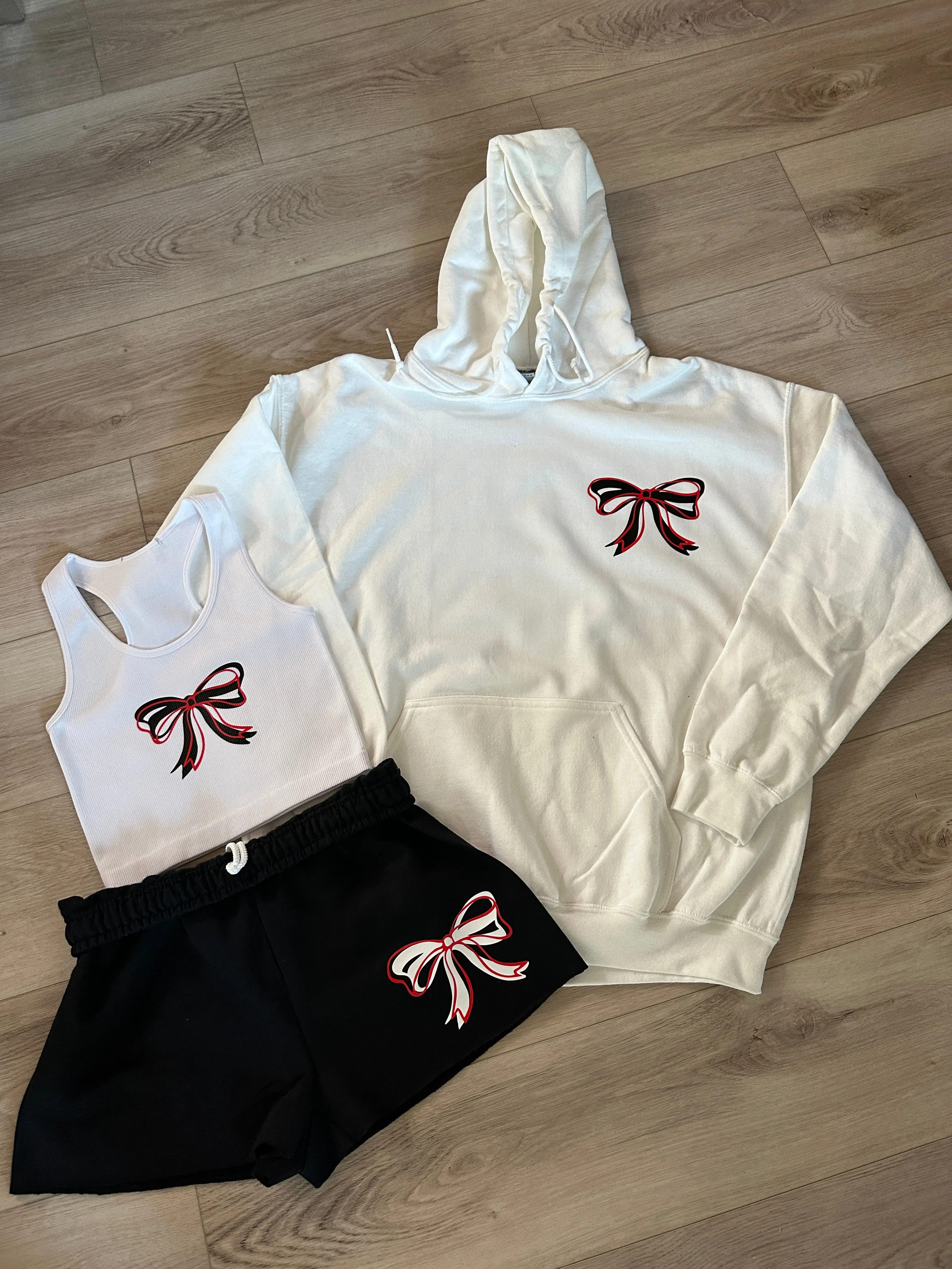 Custom Color Bow Sweatshorts