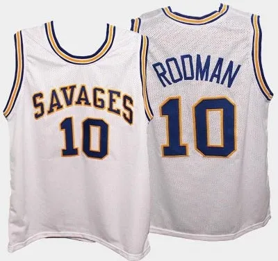 Dennis Rodman Oklahoma Savage Storm College Basketball Throwback Jersey