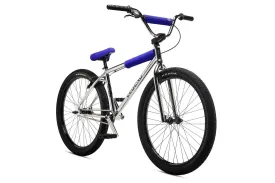 DK Legend Retro Cruiser 26" Complete BMX Bike - Chrome/Blue