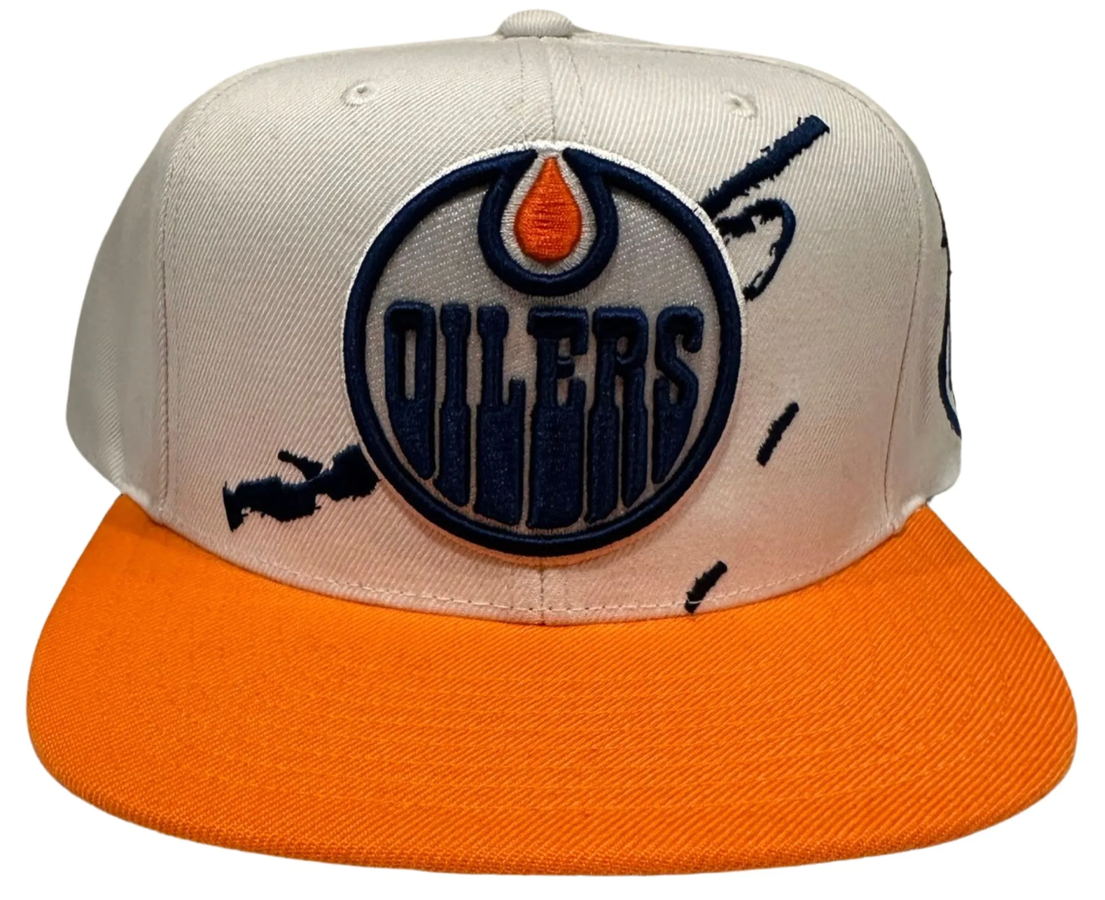 *Edmonton Oilers* snapback hat by Mitchell & Ness (Rare Retailer Promo Sample)