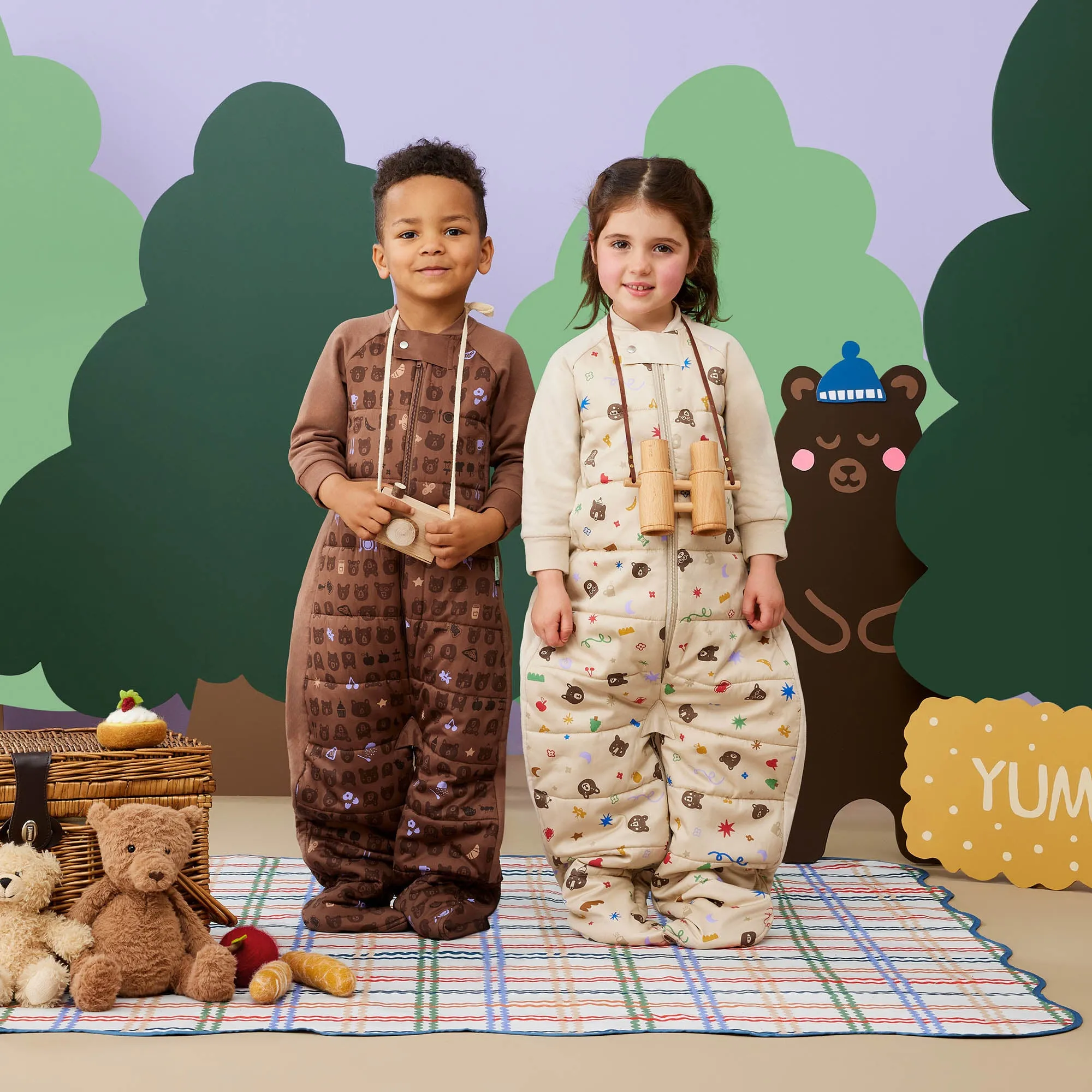 ergoPouch Sleep Suit Bag TOG 3.5 - Teddy Bear Picnic