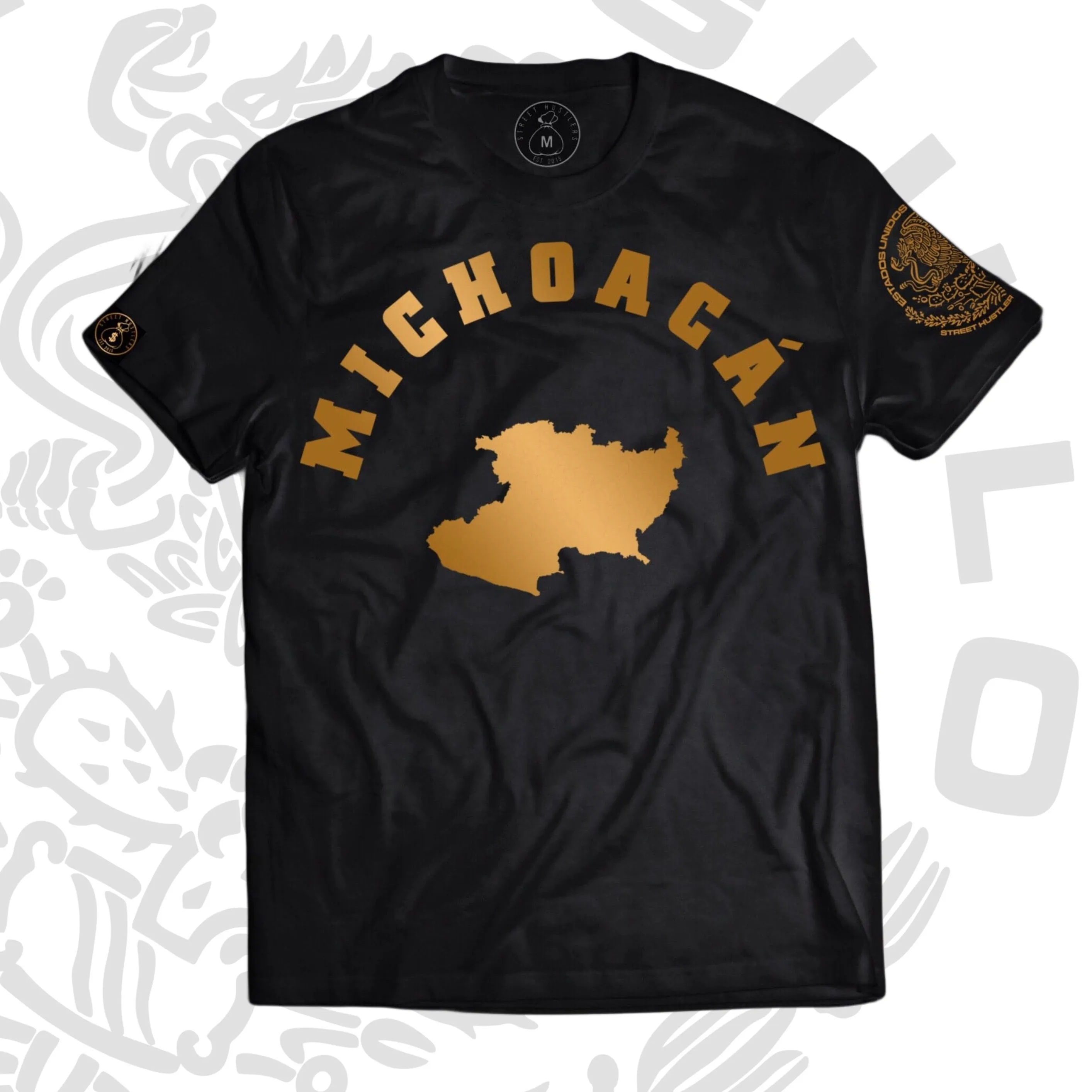 ESTADO DE MICHOACÁN BLK T-SHIRT