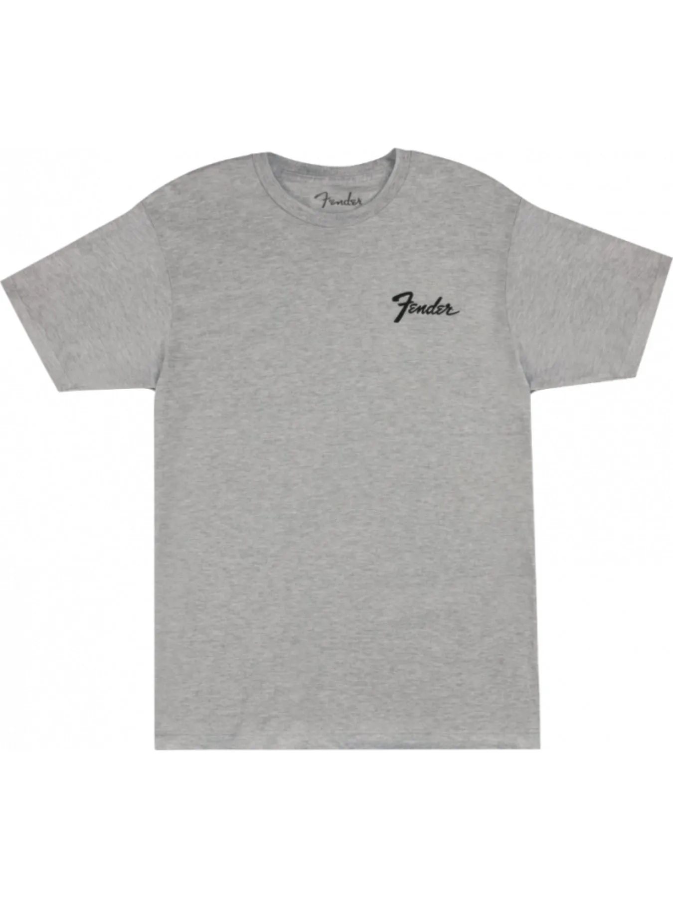 Fender Transition Logo Tee, Athletic Gray, Small