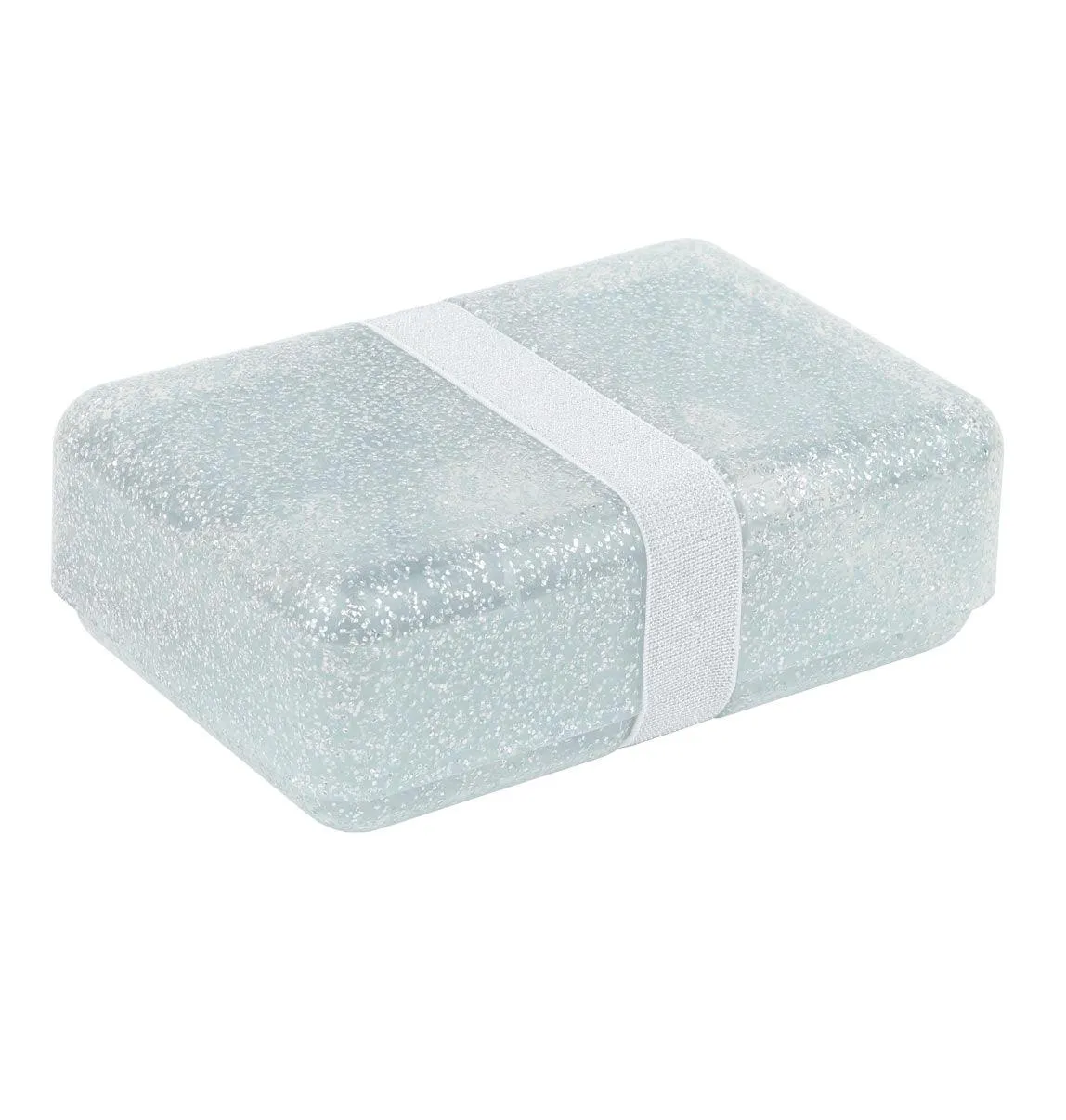 Glitter Lunch Box Silver