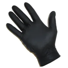 Gloves Nitrile Black Powder Free