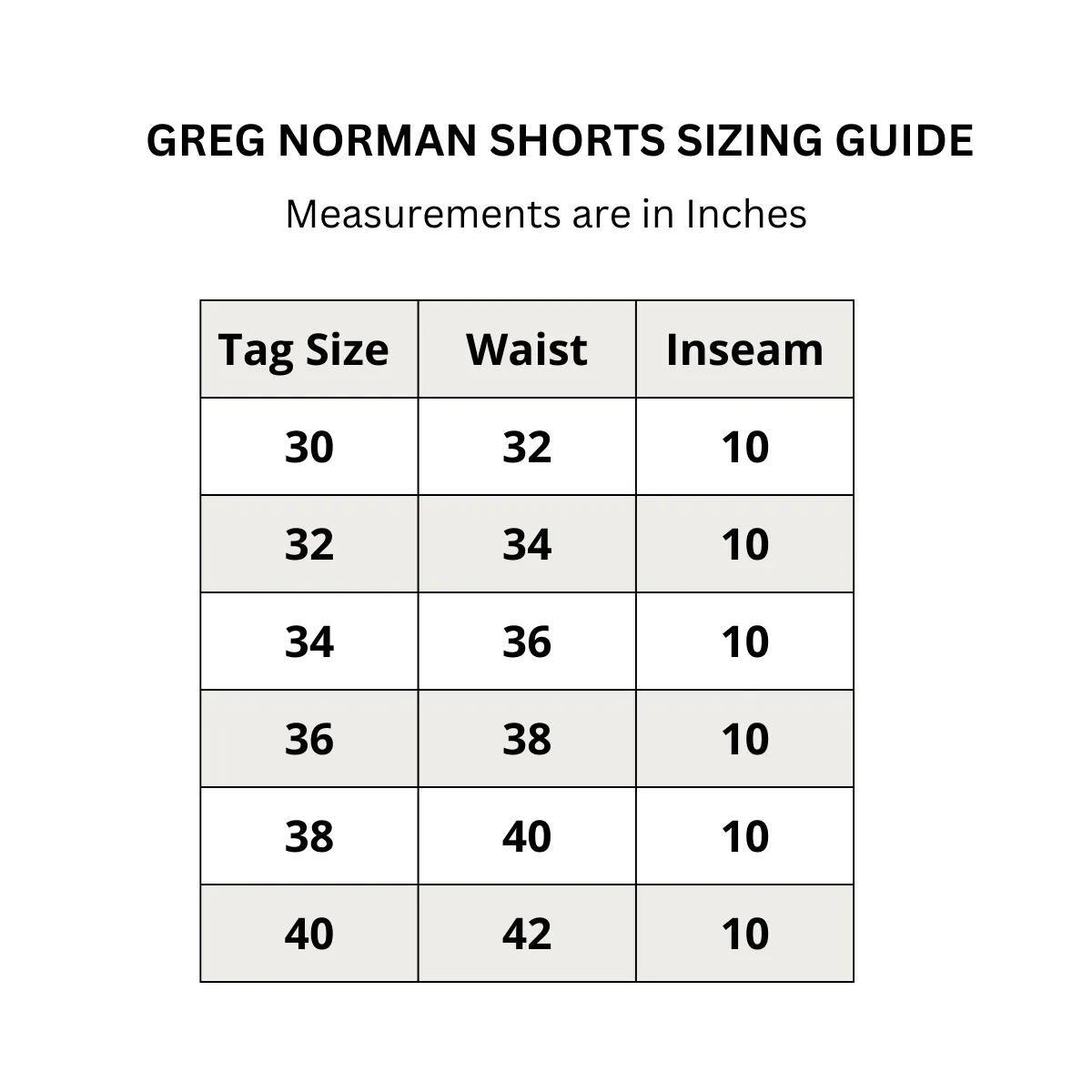 Greg Norman ML75 Microlux Stretch Comfort Fit Golf Shorts (US Size)