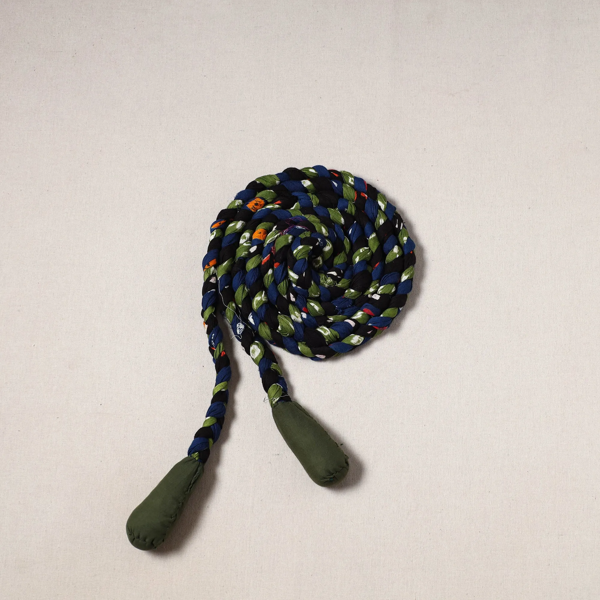 Handmade Upcycled Fabric Skipping Jump Rope 14