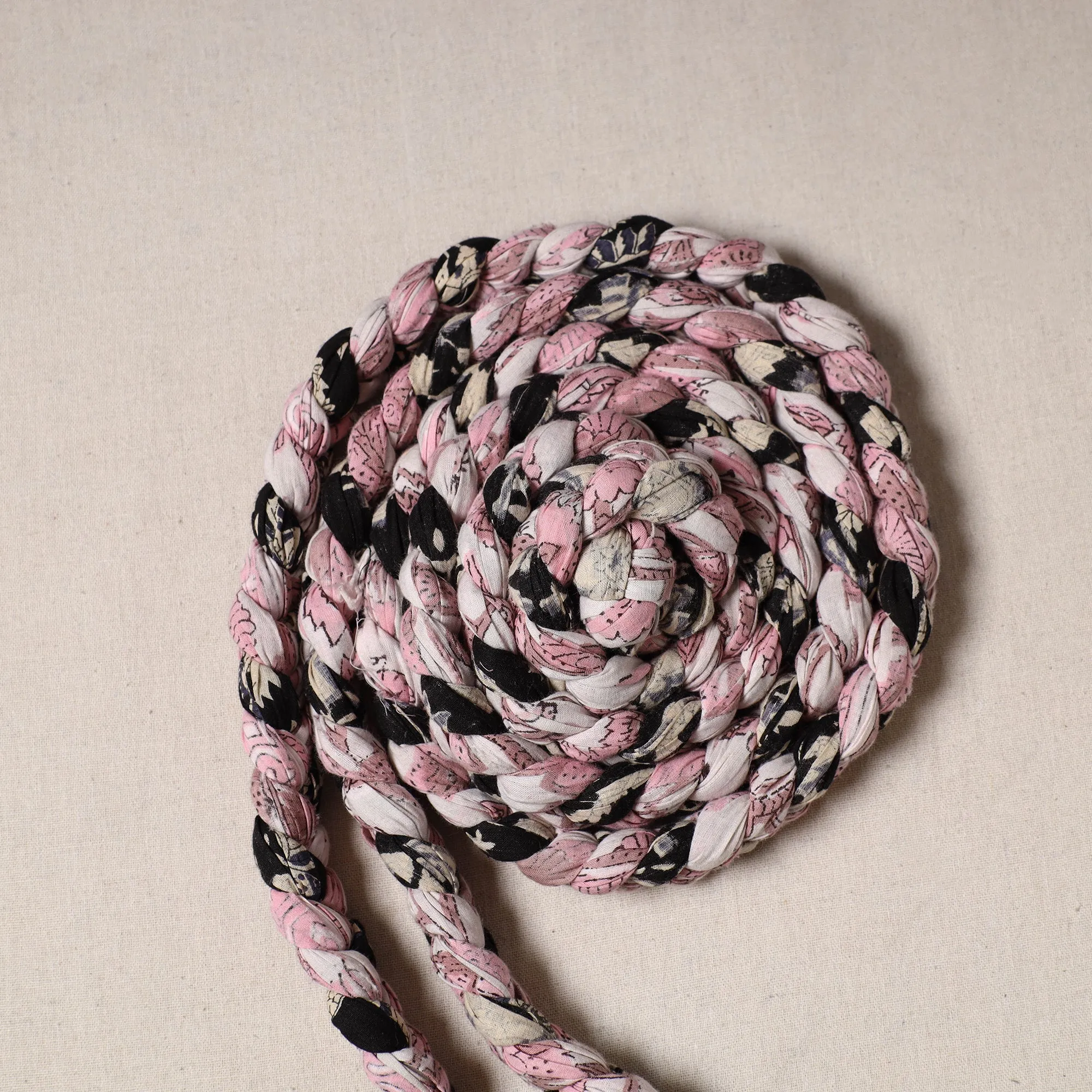 Handmade Upcycled Fabric Skipping Jump Rope 35