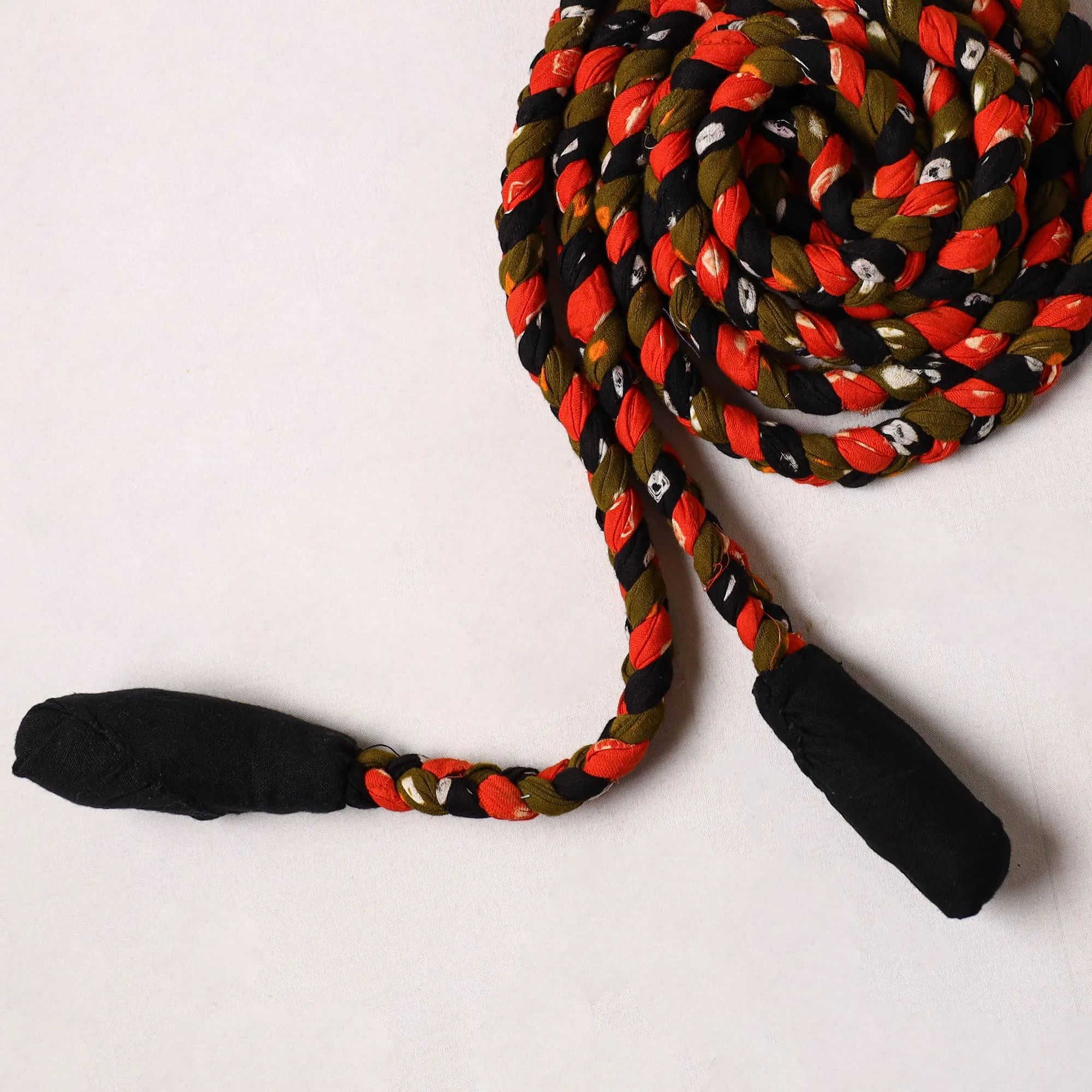 Handmade Upcycled Fabric Skipping Rope 04