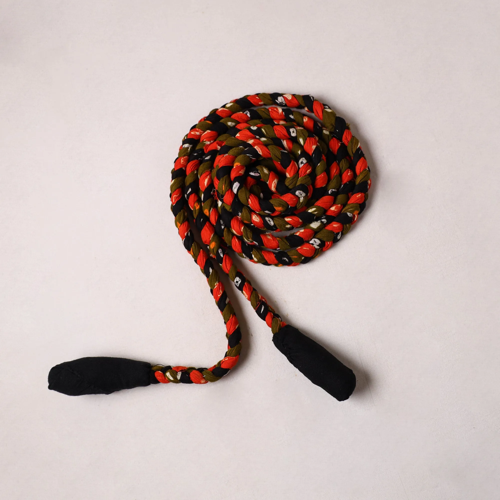 Handmade Upcycled Fabric Skipping Rope 04