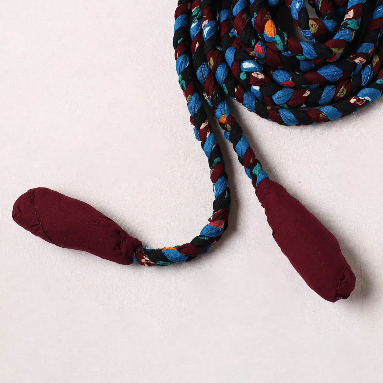 Handmade Upcycled Fabric Skipping Rope 15