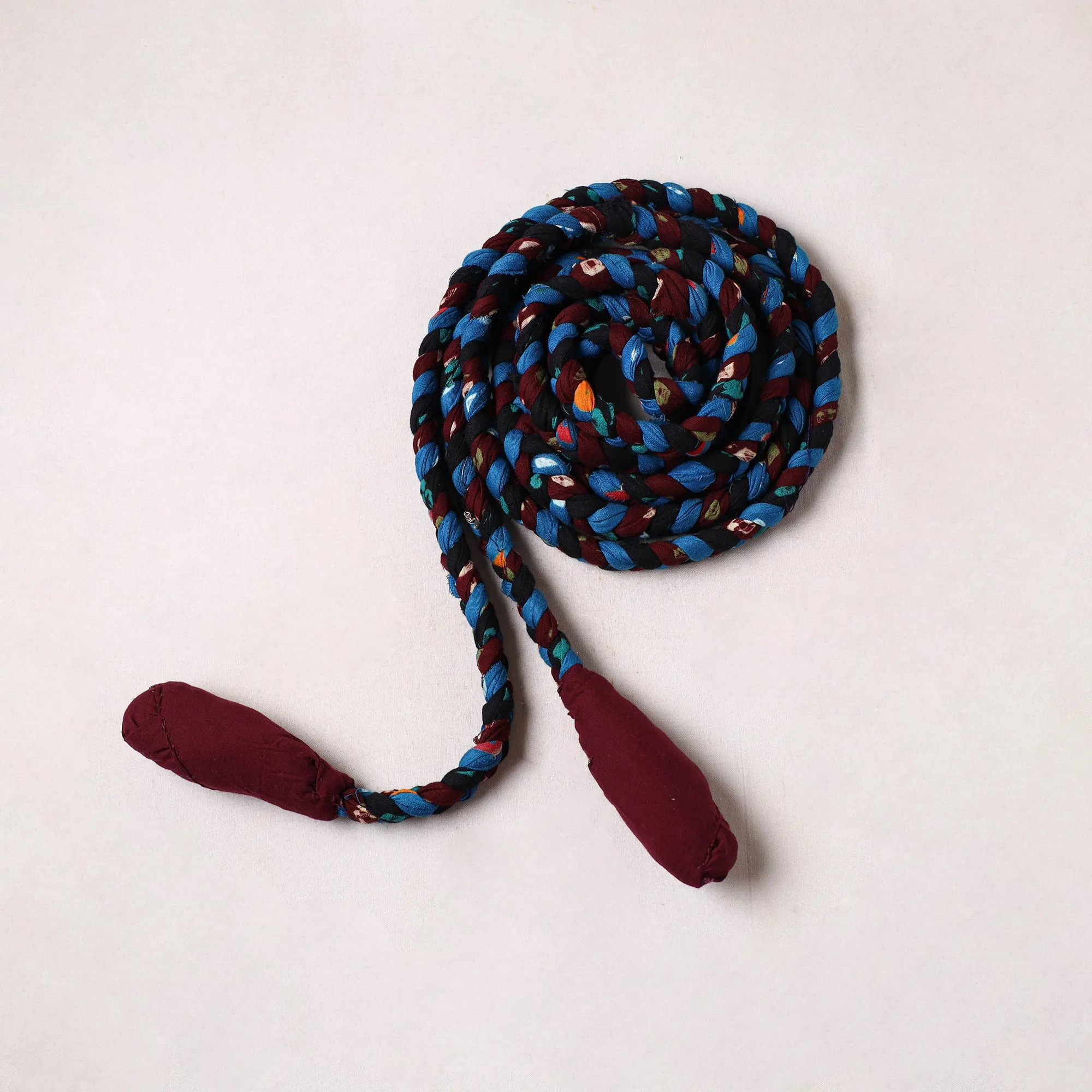 Handmade Upcycled Fabric Skipping Rope 15