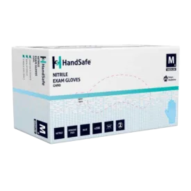 Handsafe Blue Nitrile Powder Free Examination Gloves (200 gloves) GN90