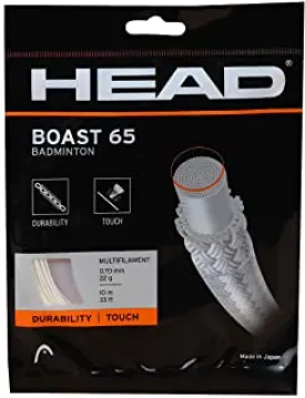 HEAD Boast 65 Badminton String 0.7 Badminton String - 10 m