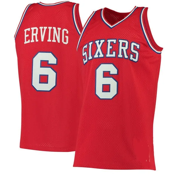 Julius Erving Philadelphia 76ers 1982-83 Throwback Basketball Jersey