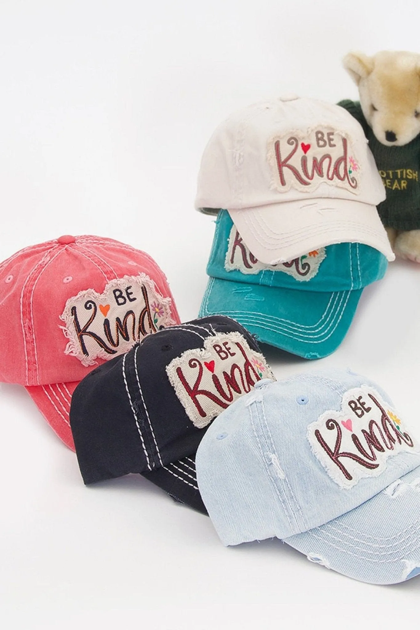 KBV1422 "Be Kind" Vintage Washed Ball Cap