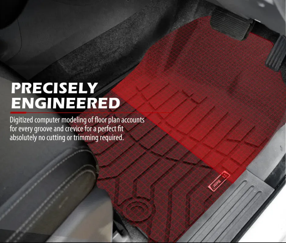 Kiwi Master 3D TPE Car Floor Mats for Ford Everest | 2015 - 2022