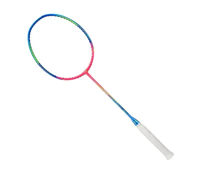 Li Ning Extra Skill Windstorm 72S Unstrung Badminton Racket [Pink/Blue/Green]