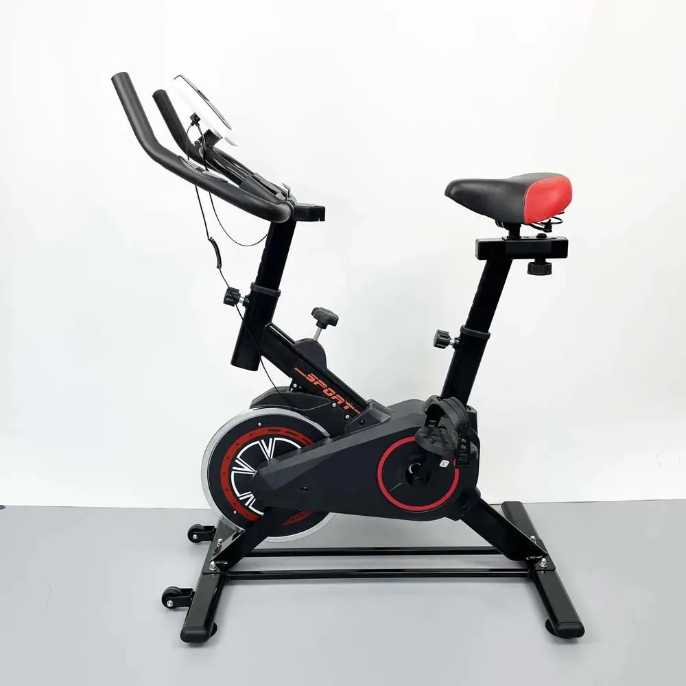 Lightweight and silent exercise bike