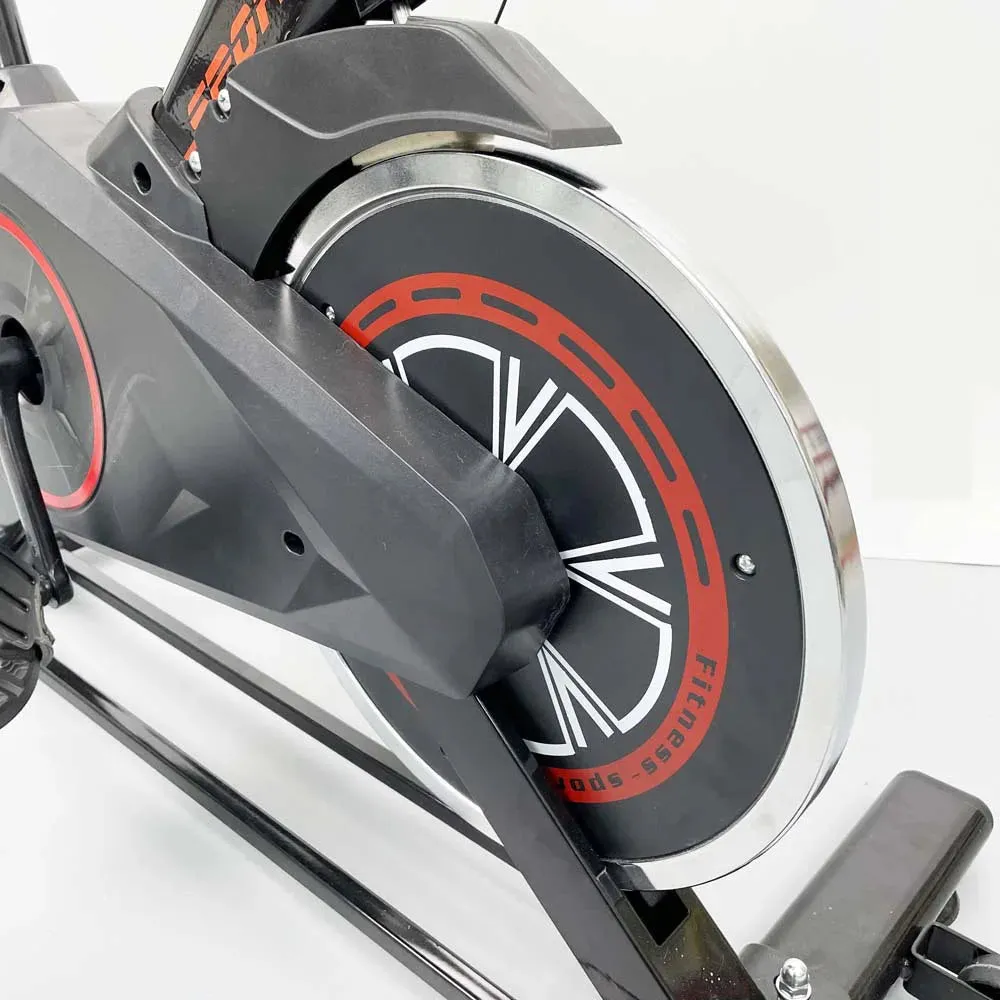 Lightweight and silent exercise bike