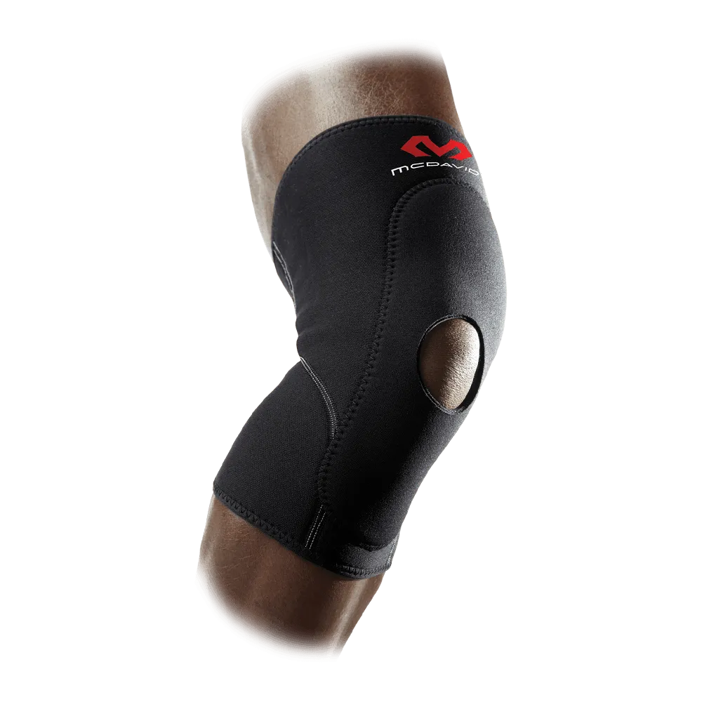 McDavid Knee Sleeve w/Anterior Patch & Open Patella - MD404