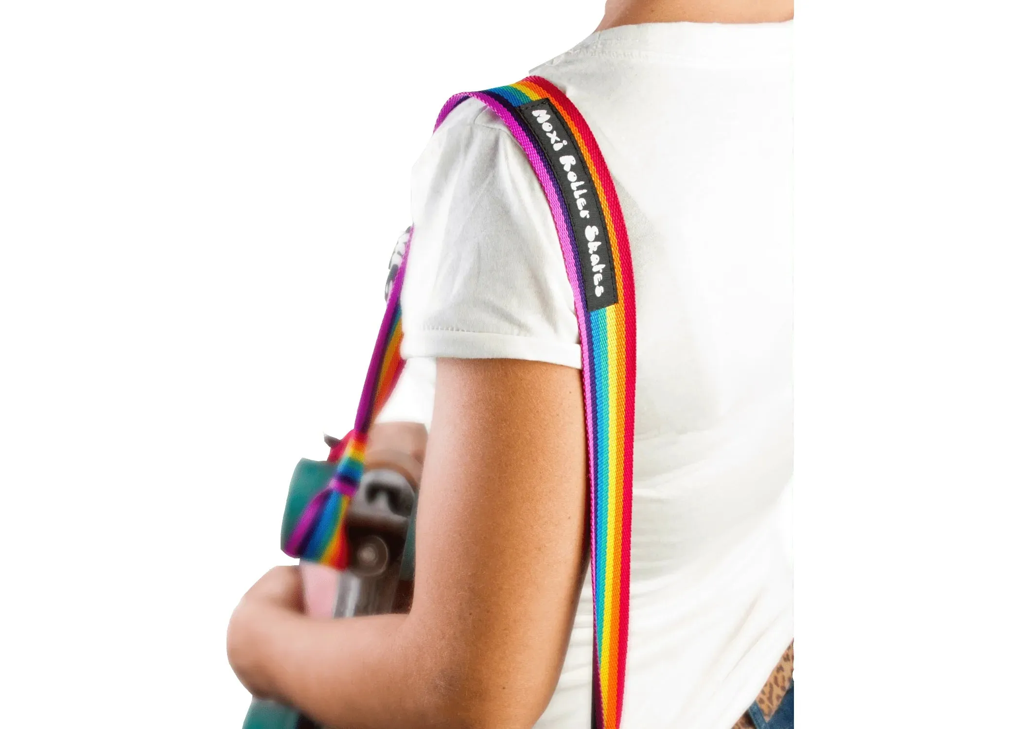 Moxi Skate Leashes 38.5" - Rainbow