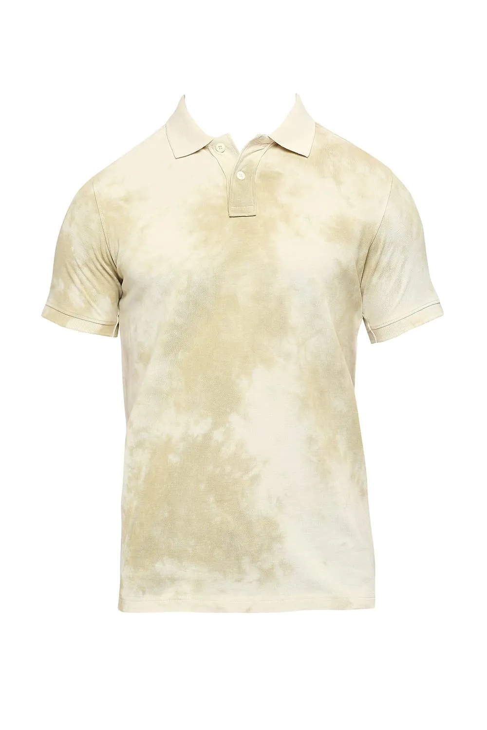 Muscle Fit Cotton Tie Dye Polo T-shirts