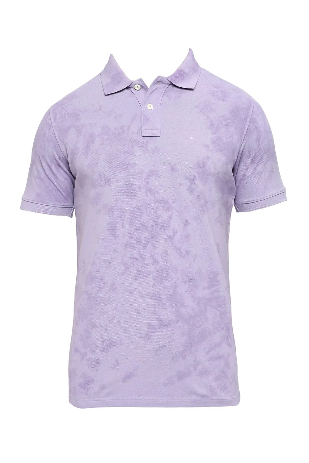 Muscle Fit Cotton Tie Dye Polo T-shirts