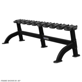 NAUTILUS NP, RACK, DUMBBELL, SINGLE, 60BLK (5 Pair)