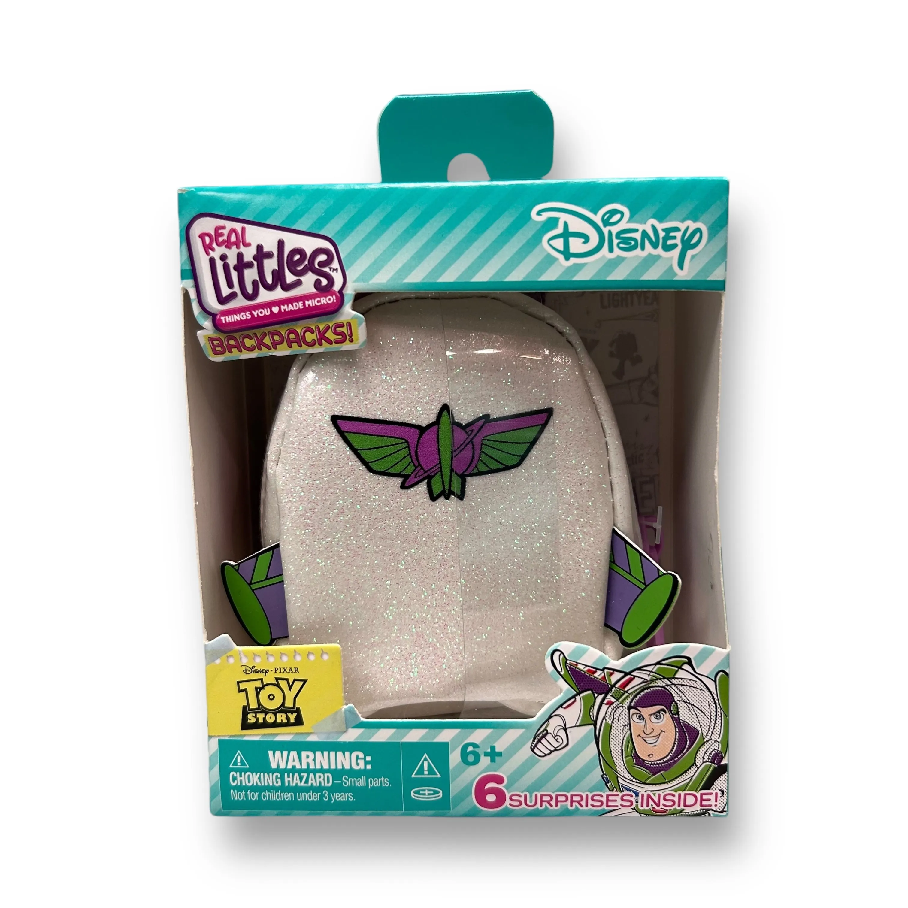 NEW! Disney Real Littles Backpacks! Pixar Toy Story Buzz Lightyear