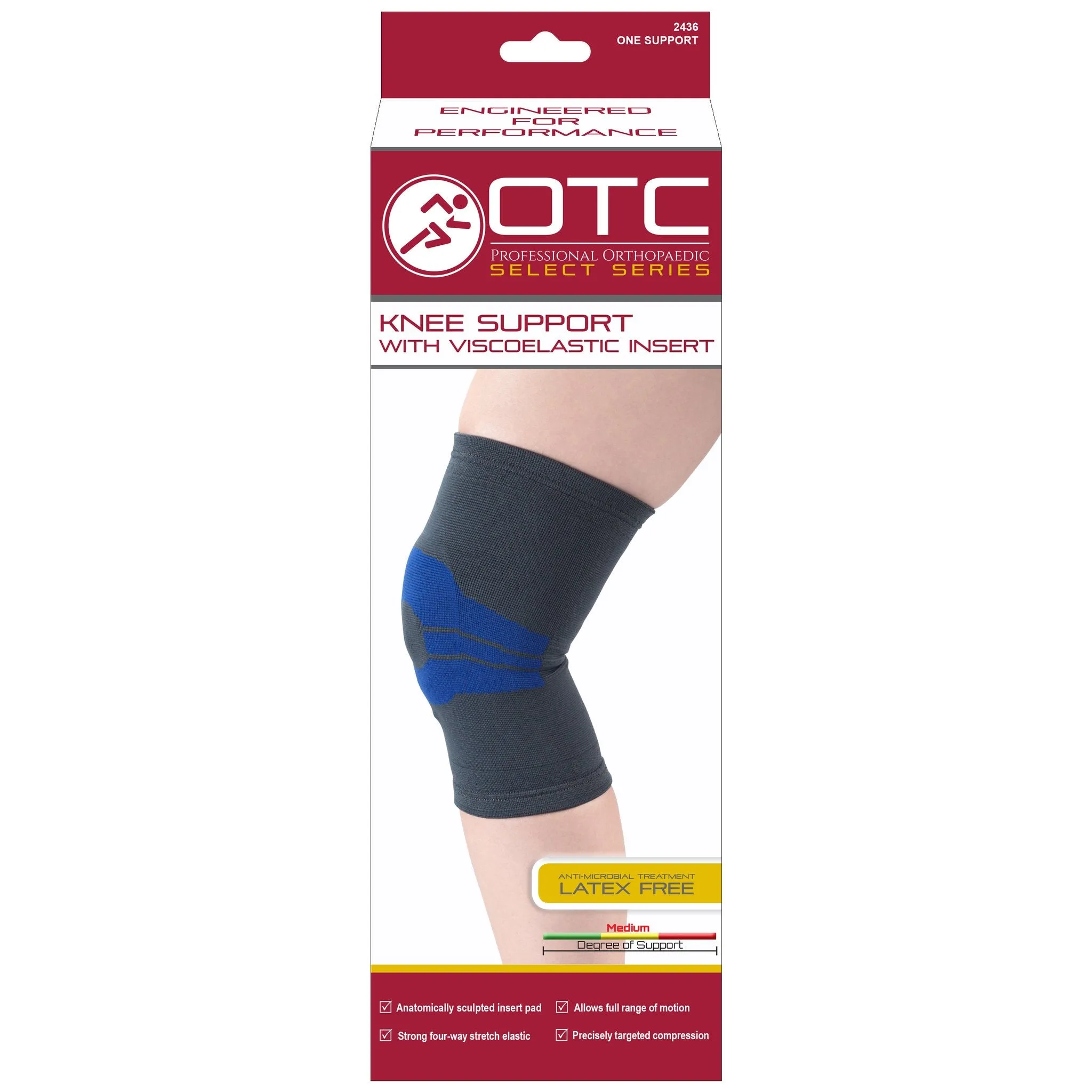 OTC KNEE SUPP W/ GEL INSERT-2436